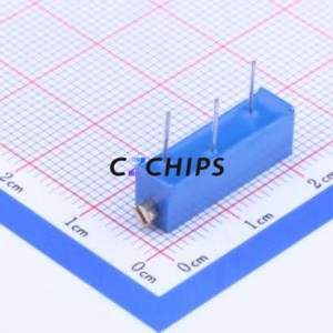 ตัวต้านทาน3006P-1-501ปรับได้/โพเทนชิออมิเตอร์ผ่านรูส่วนประกอบ (THT) ตัวต้านทาน500Ohm 10% - Product Image 2