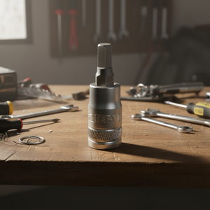 Enchufe Fervi con Inserto Hexagonal de 6 mm para Tareas de Fijación de Precisión - Product Image 3