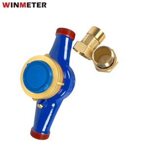 <span class=keywords><strong>Compteur</strong></span> <span class=keywords><strong>d</strong></span>'<span class=keywords><strong>eau</strong></span> personnalisé DN32 multi-jets à cadran sec R100 en fonte, réglage externe, construction durable, IP68, certifié CE, directement de l'usine - Product Image 3