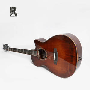 Guitarra Acústica DG01 ROMANTICISM, Gran Venta, para Principiantes, Fabricada en China, Alta Calidad, Abeto Macizo y Caoba - Product Image 5
