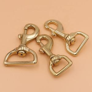 54มิลลิเมตร-78มิลลิเมตรทองเหลืองแข็งสแน็ปตะขอพวงกุญแจคลิปกุ้งก้ามกรามตะขอสำหรับกระเป๋าหนัง - Product Image 4