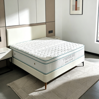 Matelas ressorts ensachés haute densité - Silencieux couples, hypoallergénique, emballage vide, export gros