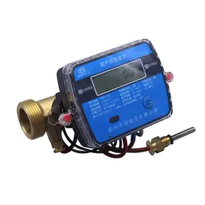 RS485 Pulse Output Communication Module Cost Effective Ultrasonic Hot Water Flow BTU Meter