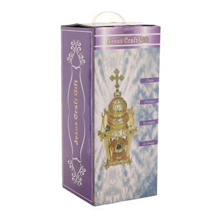 Tabernacle para oración de la Iglesia, caja de regalo, ceremonia religiosa, religioso, con Cruz de mano - Product Image 6