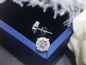 Boucles d'oreilles Xinfly, nouveau design 2024, femme, bijoux fins en or 18 carats, diamant naturel (0,12 ct + 0,16 ct) - Product Image 4