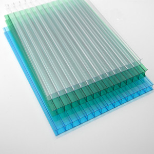 Hiện đại trong suốt rõ ràng multiwall Polycarbonate bền thân thiện với môi lợp Panel với 10 năm bảo hành - Product Image 3