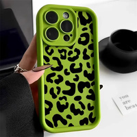Étui de protection à imprimé léopard pour Honor X7e/X7e Plus/600 Smart, matériau flexible durable, sensation agréable au toucher, coque de téléphone tendance
