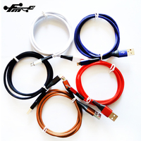 Kabel Pengisi Daya Ponsel USB Magnetik, Pengisi Daya USB 1M USB Fungsi LED Logam USB Mikro