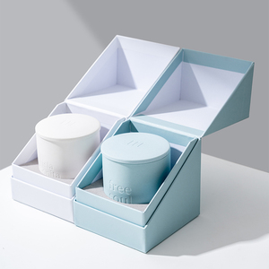 Bougie parfumée en cire de soja personnalisable AIKUN, luxe, marque privée, contrôle qualité strict, bougie aromathérapeutique en céramique pour cadeau - Product Image 1