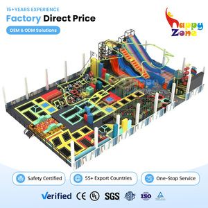 Équipement de parc de trampolines professionnel personnalisé avec murs de mousse, fosse de mousse et parcours Ninja pour gymnases et centres de <span class=keywords><strong>fitness</strong></span> - Product Image 1