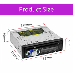 Universal Single Din <b>Car</b> <b>DVD</b> MP3 <b>Player</b> Handsfree FM Radio USB SD 12V 24V - Product Image 6