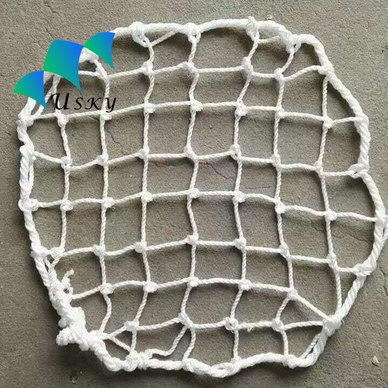 Filet De Sécurité Rond Couvercle Trou D'Homme - Filet Anti-Chute Égout Protection Regard Maille Blanche