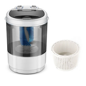 Lave-<span class=keywords><strong>linge</strong></span> semi-automatique à chargement par le haut de 3 kg avec sécheuse pour sous-vêtements et chaussettes - Product Image 4