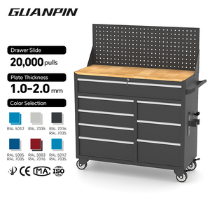 Industriële grote mobiele gereedschapskist met laden, gereedschapskast op wielen voor garage & fabrieksgebruik - Product Image 1