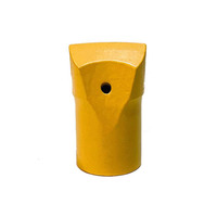 Embout de burin à roche de 175 mm, foret robuste, conception monobloc pour perçage profond
