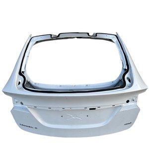 Puerta Trasera para Tesla <span class=keywords><strong>S</strong></span> Modelo X MX 1069548-E0-B, Tapa de Maletero Trasera Negra - Product Image 1