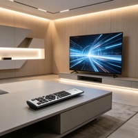 Control Remoto Universal Programable por Voz con Bluetooth, de Aleación de Aluminio, para Proyectores Empresariales, Hoteles, TV, Personalización OEM y ODM de Fábrica
