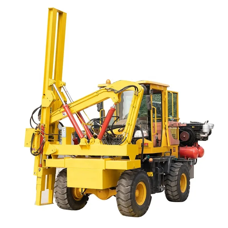 Highway pile driver machine Hydraulic pile driving for Pakistan sales