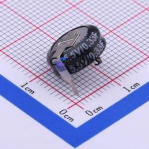 Supercondensateur WTC5V50F33Z-0512H, composant traversant (THT), condensateur 0,33F -20%~+80% 5,5V 5uA@24hrs - Product Image 1