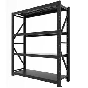 Popular 5-Layer Light Duty Steel Boltless Racking Corrosion Protection 200kg/layer Loading Capacity Storage <strong>Bin</strong> <strong>Rack</strong> - Product Image 4