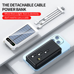 חשמל עמיד למים ניידים 10000 mah קיבולת גבוהה 10000 mah 20000mah mah מטען סולרי אנרגיה בנק סולארי - Product Image 5