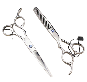 Tijeras de Corte de Pelo Profesionales Elite de 6.5 Pulgadas, Acero Inoxidable Premium, Cuchillas Ultra Afiladas con Tensión Ajustable - Product Image 1