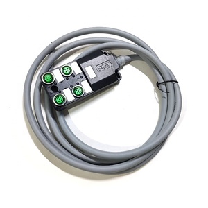 Boîtier de distribution de capteurs bibo SVLEC M12 24V PNP NPN 4/8 voies avec sortie M12 5 broches sans signaux LED - Product Image 4