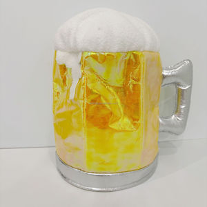 Productos Promocionales, Gorro <span class=keywords><strong>de</strong></span> Peluche con Forma <span class=keywords><strong>de</strong></span> Jarra <span class=keywords><strong>de</strong></span> Cerveza, Divertido Gorro <span class=keywords><strong>de</strong></span> Disfraz <span class=keywords><strong>de</strong></span> Espuma Suave para Adultos, Oktoberfest - Product Image 3
