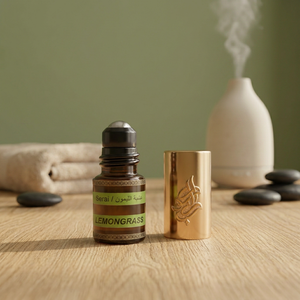 Natural Lemongrass Essential <b>Oil</b> 2ml, Fresh Citrus Herbal Aroma Fragrance <b>Oil</b> for Aromatherapy, Personal Care, <b>Perfume</b> & Home - Product Image 2