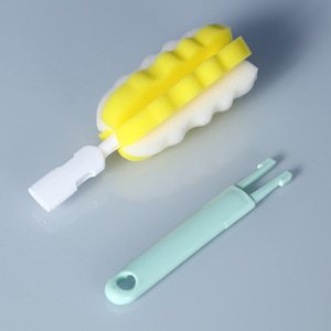 Cepillo de limpieza para botellas con mango largo y cerdas suaves para biberones y tazas, 400 unidades por caja - Product Image 3