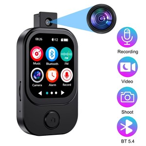 Mini Reproductor MP4 con Pantalla a Color, Reproductor de Audio Inalámbrico BT, Altavoz Integrado, Compatible con Cámara, Toma de Fotos y Videos, Radio FM - Product Image 3