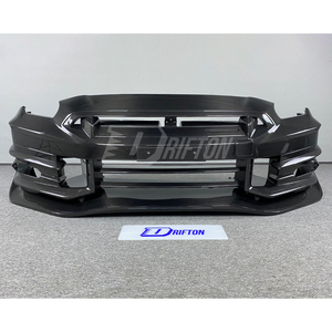 กันชนหน้าคาร์บอนไฟเบอร์ Drifton Dry สำหรับ R35 GTR รุ่น TS สไตล์ 2025 ชุดแต่งใหม่แบบ Bolt-On ติดตั้งได้กับรถยนต์ทั่วไป ป้องกันรังสียูวี - Product Image 4
