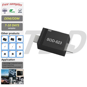 ไดโอด TVS แบบสองทิศทาง TESD05EB <span class=keywords><strong>SOD</strong></span>-523 ชนิดติดตั้งบนพื้นผิว 26+ D/C สำหรับกล่องรับสัญญาณและโทรทัศน์ดิจิตอล TDD ชิ้นส่วนอิเล็กทรอนิกส์ - Product Image 1