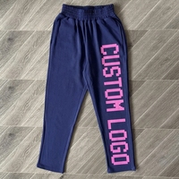 Pantalon de jogging décontracté pour homme en coton épais avec imprimé graphique pixel, style streetwear Y2K hip-hop, coupe ample