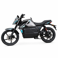Moto électrique tout-terrain, garde au sol de 185 mm, 72V LFP, 85 km/h, E-Moto