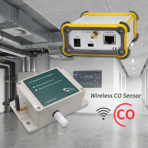 Sensor Inalámbrico de Monitoreo de Gases CO/CO2 EASEMIND con Rango de 1000m para Sistemas de Gestión Ambiental en Edificios - Product Image 1