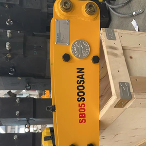 Martillo hidráulico de tipo superior Sb 05 para miniexcavadoras Bob Cat Skid Steer Loader 0,8-2,5 toneladas Motor nuevo para trabajos de demolición - Product Image 1