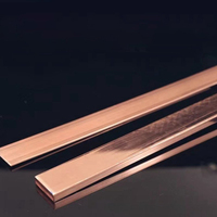 Barre omnibus flexible de mise à la terre en cuivre laminé plat, meilleure vente en Chine, prix au kg