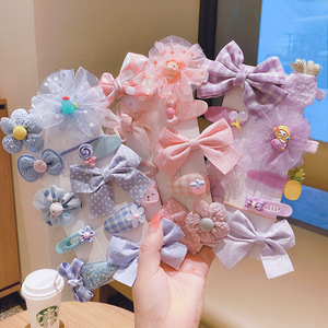 Cream Style Sweet Heart Star Hair <b>Clips</b> Cute Ins Style Duckbill Barrettes Girls Side Bangs Hair Pins Fashion Hair Accessories - Product Image 3