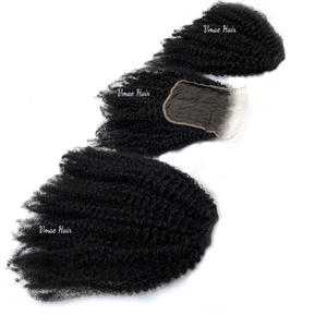 Vmae afro xoăn hơn kinky Trinh Nữ tóc Bó nguyên kinky xoăn loại nhỏ Kink lọn tóc tóc sợi ngang kỳ lạ kinky xoăn tóc mở rộng - Product Image 5