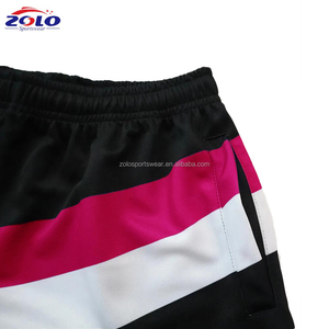 하이 퀄리티 자신의 저렴한 캐주얼 남여 공용 럭비 반바지 지오 깊은 주머니와 디자인 - Product Image 2