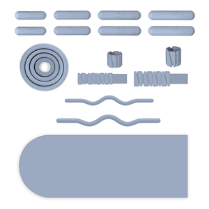 Tùy Chỉnh Tay Trọng Lượng Silicone Quả Tạ Vòng Cổ Tay Mắt Cá Chân Trọng Lượng Dài Barbell Yoga Mat Pilates Kit Vận Chuyển Hàng Hóa Trọng Lượng Quả Tạ - Product Image 2