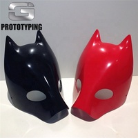 Pemasok layanan cetak 3D suku cadang Printer Abs Mark helm cetak 3D prototipe cepat