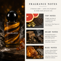 Produsen Parfum Kaca Amber Kustom OEM ODM Private Label, Aroma Kayu Oud Kustom, MOQ 500pcs Pabrik