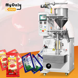 เครื่องบรรจุซองซอส<span class=keywords><strong>พริก</strong></span><span class=keywords><strong>ปลา</strong></span> ซอสน้ำมันมะกอก ซอสน้ำผึ้ง สำหรับบรรจุซอสมะเขือเทศ - Product Image 1