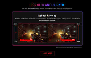 หน้าจอเกม XG27AQDNG a.s.u.rog Strix OLED ของแท้26.5 "1440P QD-OLED 360 Hz เซ็นเซอร์นีโอความใกล้ชิด0.03MS - Product Image 6