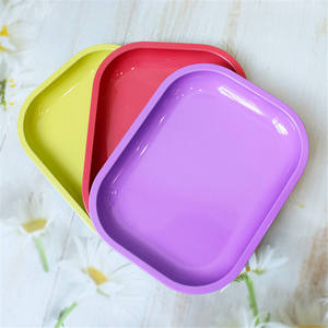 Bandeja de Servicio de Hojalata al por Mayor para Alimentos, Impresión CMYK, Dorado por un Lado, Diseño Ecológico Reciclado - Product Image 5