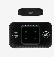Routeur portable universel M 9 300 Mbps 3000 mAh Type C 4G LTE avec emplacement pour carte SIM, idéal pour l'extérieur, CarPlay, garantie 1 an, noir/blanc