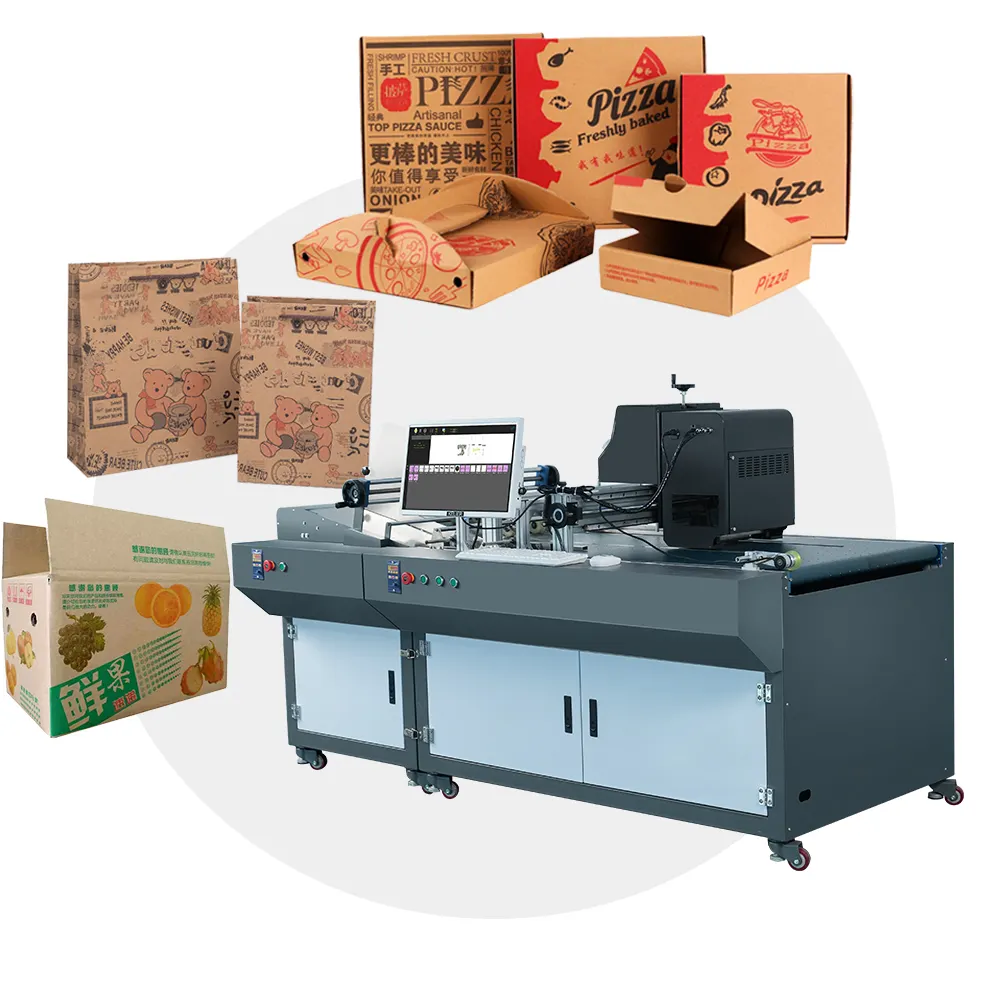 Kelier食品包装袋カートンカラーパターンシングルパスインクジェットプリンターパッキングボックス印刷用デジタル印刷機