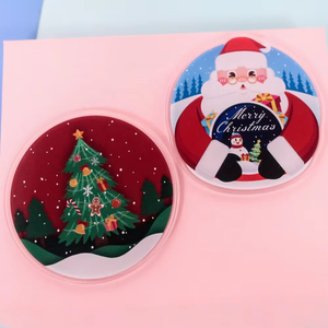 Fashional Christmas Custom Clear Acrylic <b>Photo</b> <b>Frame</b> Fridge Magnet Calendar Custom Shape Strong <b>Magnetic</b> Contemporary Design - Product Image 4